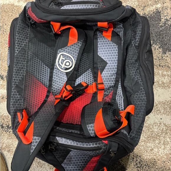 Triptico Black and Orange Swim Bile Run Tri Sports Bag - Picture 3 of 5